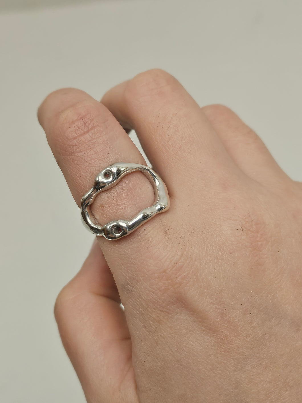One of One Silver rings